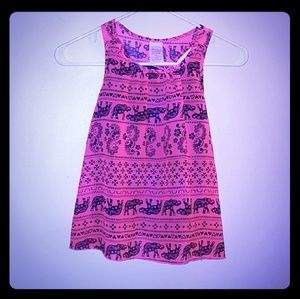 Girls sleeveless shirt